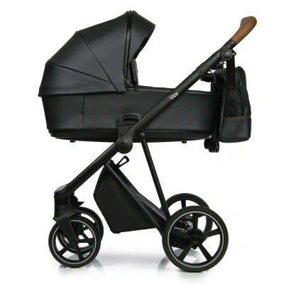 Детская коляска Roan Vee 2 в 1  Black Pearl